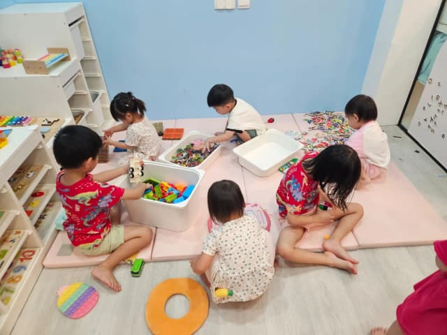 Children at The Fun Cove